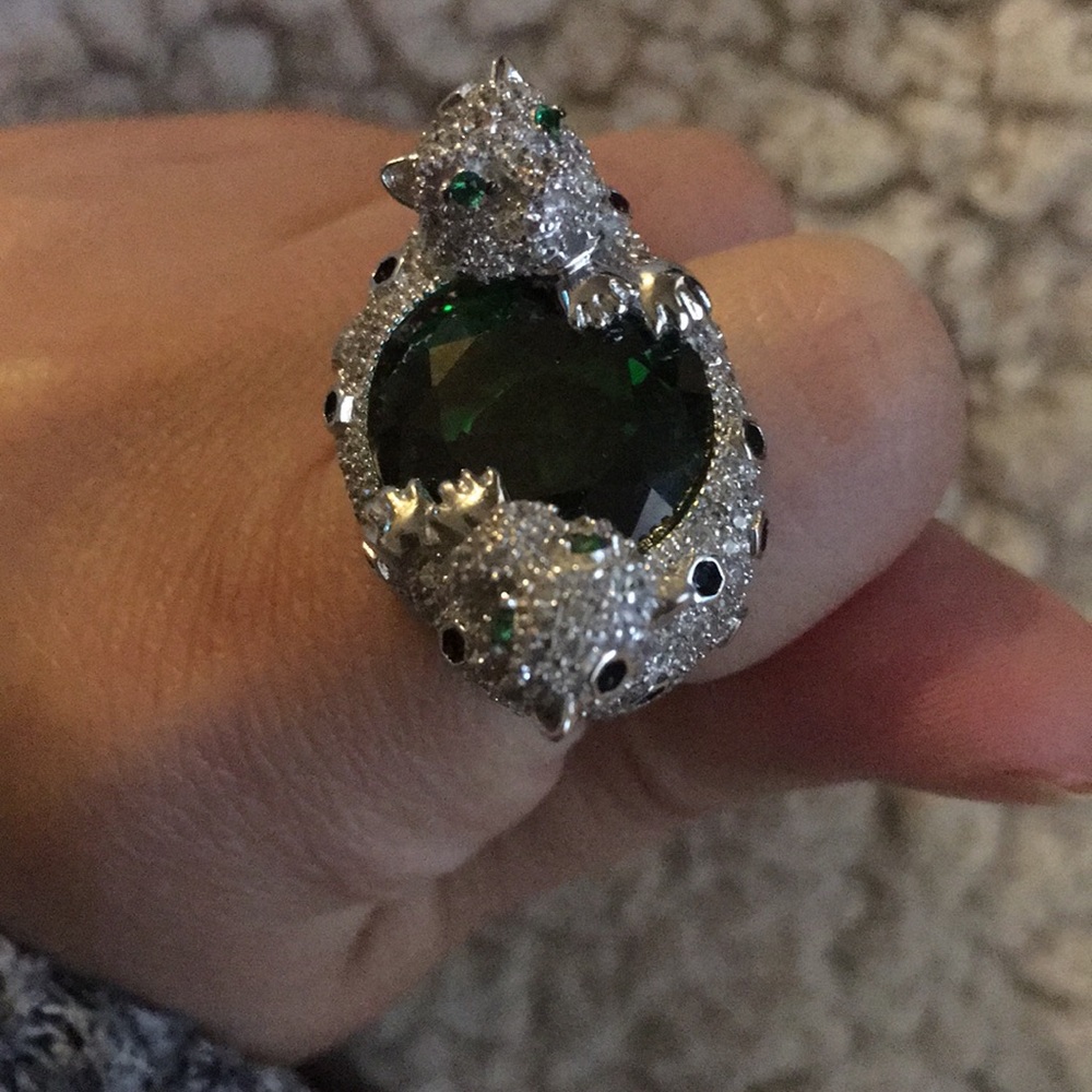 leopard ring